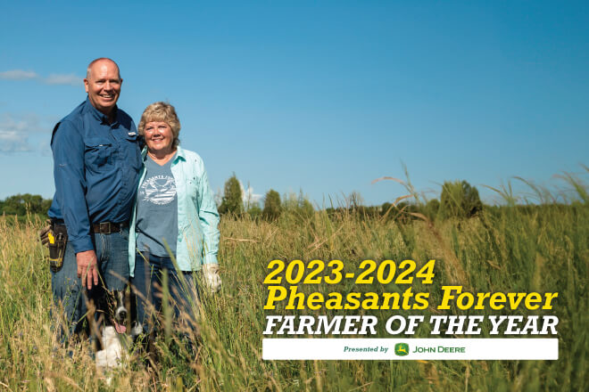Nelson Family Honored with Pheasants Forever 2023/24 Farmer of the Year Award