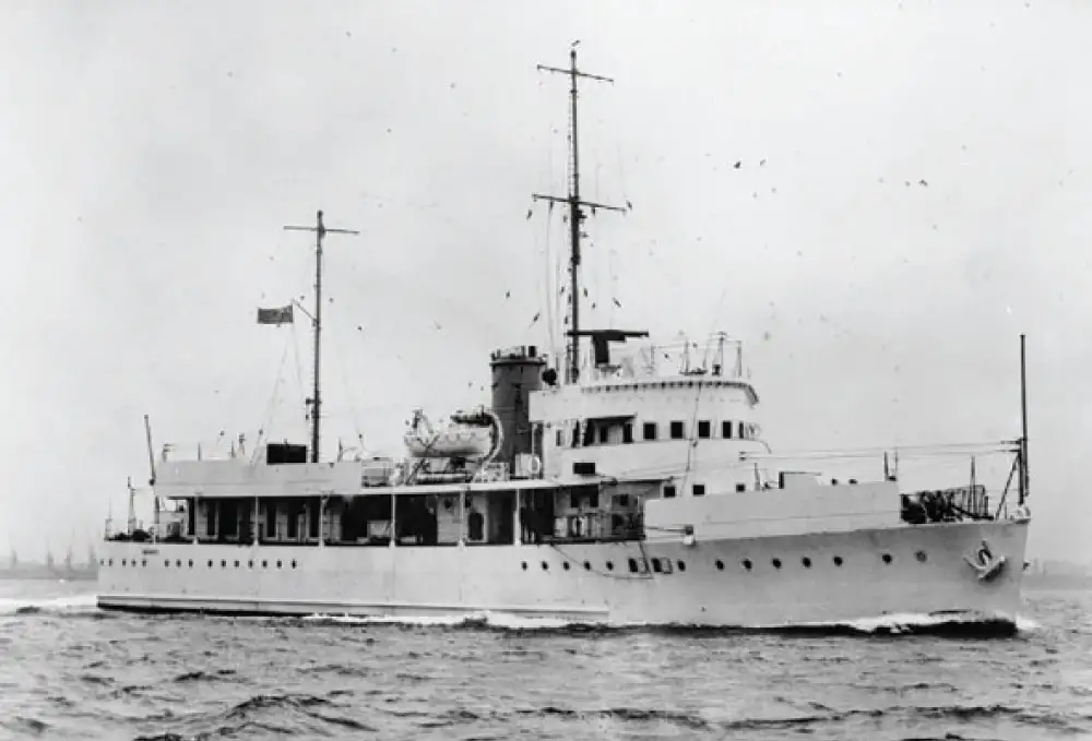 The HMS Grasshopper