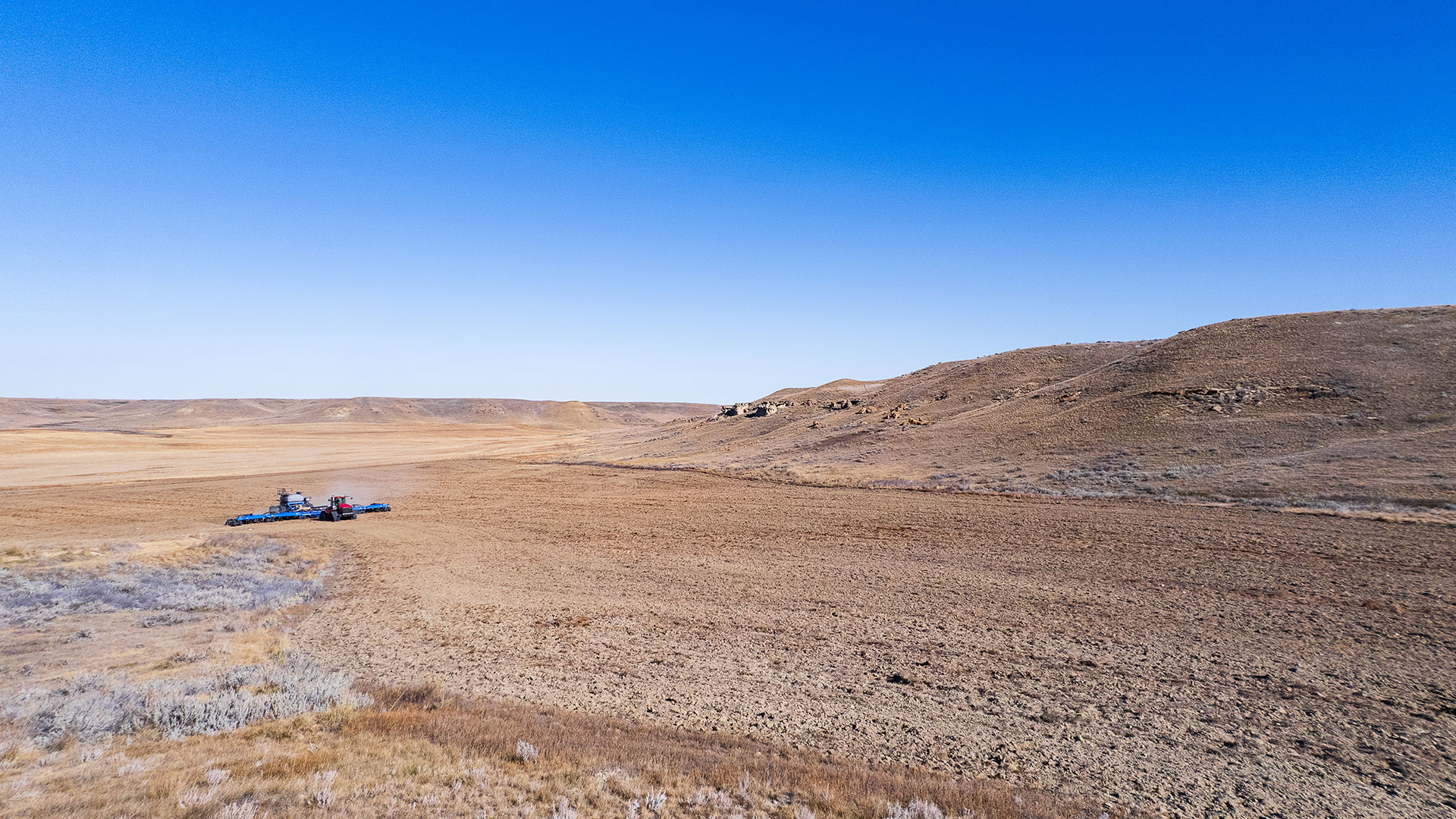 Montana rancher returns 1,202 acres of cropland back to grassland